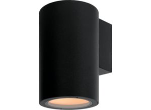 5411212272041 - Volantis - Wandstrahler   Wandleuchte Innen Außen - 1xE27 - IP54 - Schwarz - Lucide