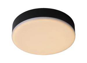 5411212281128 - Ceres-led - Deckenleuchte Badezimmer - ø 215 cm - led Dim - 1x30W 3000K - IP44 - Schwarz - Lucide