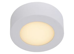 5411212281289 - Brice-led - Deckenleuchte Badezimmer - ø 117 cm - led Dim - 1x8W 3000K - IP44 - Weiß - Lucide