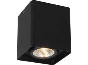 5411212281371 - Leeds - Deckenleuchte Innen Außen - led - 1x9W 2700K - IP54 - Schwarz - Lucide