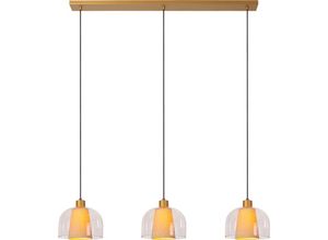 5411212303356 - Gunhild - Pendelleuchten - 3xE27 - Transparent - Lucide