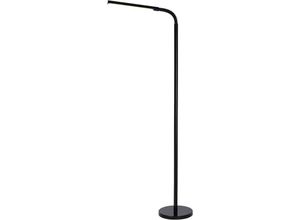 5411212361110 - Gilly - Stehlampe Mit Leselampe - led - 1x6W 2700K - Schwarz - Lucide