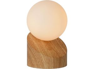 5411212450593 - Len - Tischlampe - ø 10 cm - 1xG9 - Helles Holz - Lucide