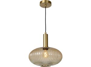 5411212451200 - Maloto - Pendelleuchten - ø 30 cm - 1xE27 - Amber - Lucide