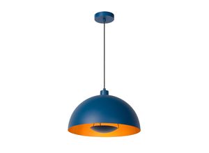 5411212451767 - Siemon - Pendelleuchten - ø 40 cm - 1xE27 - Blau - Lucide