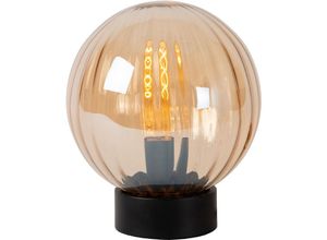 5411212452443 - Monsaraz - Tischlampe - ø 25 cm - 1xE27 - Amber - Lucide