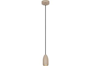 5411212452511 - Evora - Pendelleuchten - ø 10 cm - 1xGU10 - Taupe - Lucide