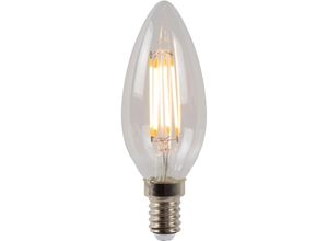 5411212490773 - C35 - Glühfadenlampe - ø 35 cm - led Dim - E14 - 1x4W 2700K - Transparent - Lucide