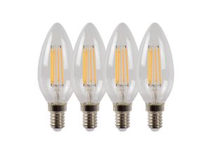 5411212491169 - LED-Kerzenlampe E14 4W 2700K dimmbar 4er-Set