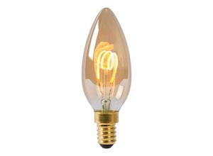 5411212491183 - C35 - Glühfadenlampe - ø 35 cm - led Dim - E14 - 1x3W 2200K - Amber - Lucide