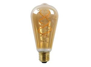 5411212491275 - ST64 TWILIGHT SENSOR - Glühfadenlampe - Ø 64 cm - LED - E27 - 1x4W 2200K - Tag   Nacht-Sensor - Amber