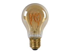 5411212491305 - A60 twilight sensor - Glühfadenlampe - ø 6 cm - led - E27 - 1x4W 2200K - Tag   Nacht-Sensor - Amber - Lucide