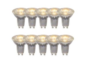 5411212491787 - MR16 10 - Led Lampe - ø 5 cm - led - GU10 - 10x5W 2700K - Transparent - Set von 10 - Lucide