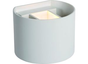 5411212690036 - AXI - Wandstrahler   Wandleuchte Badezimmer - LED - 2x35W 2700K - IP54 - Einstellbarer Abstrahlwinkel - Weiß