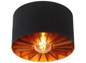 5411212771025 - Deckenlampe Zidane in Schwarz Gold 30 cm