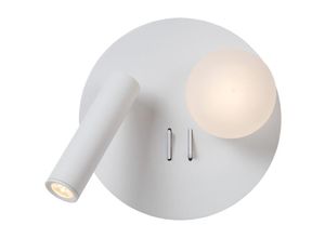 5411212771339 - MATIZ - Bettlampe   Wandleuchte - Ø 165 cm - LED - 3000K - Mit USB-Ladepunkt - Weiß