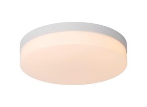 5411212792181 - - biskit - Deckenleuchte Badezimmer - ø 345 cm - led - 1x24W 2700K - IP44 - Bewegung und Tag   Nacht-Sensor - Weiß