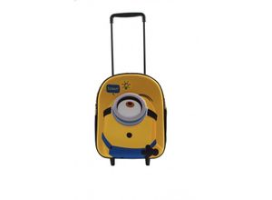 5411217958902 - Rucksack mit Rädern Minions 31 CM Kindergarten 3D-Augen High-End Trolley