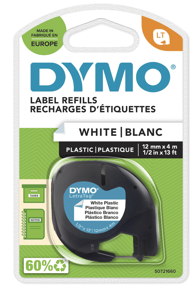 5411313912013 - DYMO LetraTag Schriftbandkassette Kunststoff 12 mm x 4 m