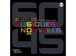 5412217086213 - Musiques Nouvelles-Coffret Des 60 Ans - Musiques Nouvelles (CD)