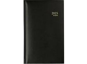 5412303009157 - Brepols Buchkalender Interplan Lima 2024 1 Woche 2 Seiten Kunstleder Schwarz Deutsch Englisch Französisch Italienisch Niederländisch Spanisch 95 x 07 x 166 cm