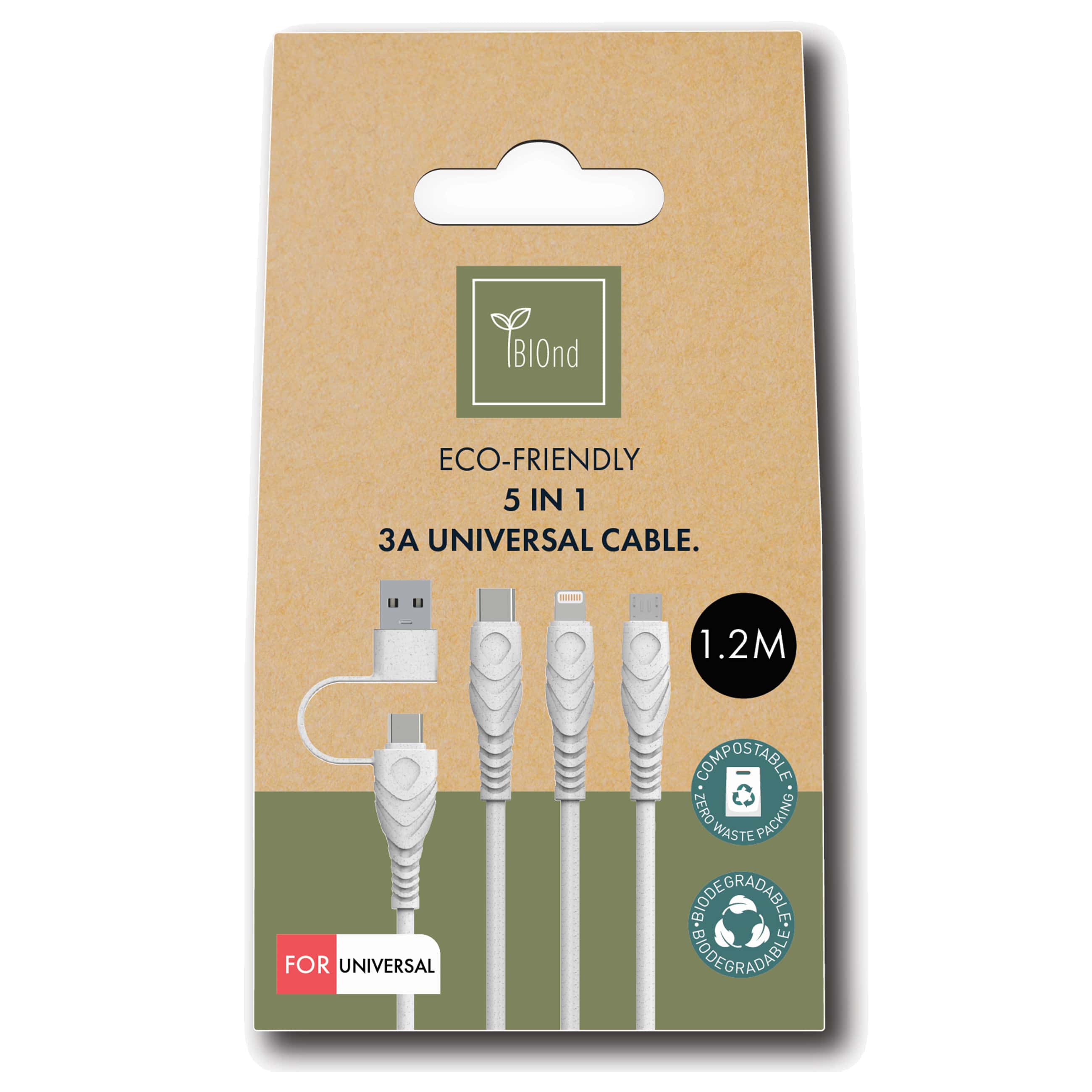 5412479031747 -  5 in 1 Merhfachkabel - LadekabelNeuware -