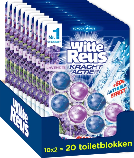 5412530902559 - Weißer Riesenklotz - 20 Stück - Lavendel