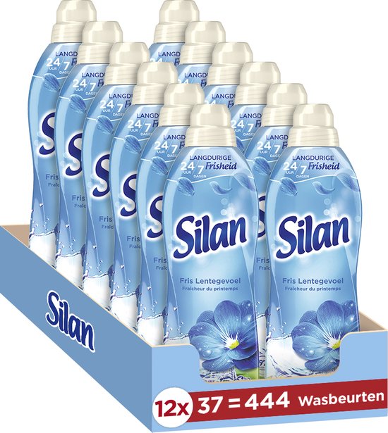 5412530930156 - - Fresh Spring Feel Weichspüler - 12x37 Wäschen - Vorteilspackung - 444 Wäschen - 444 Wäschen