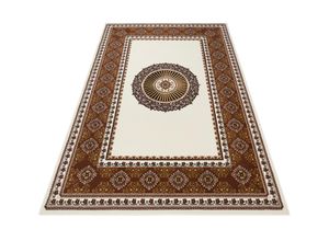 5412580772775 - Teppich HOME AFFAIRE Shari Teppiche Gr B L 240 cm x 330 cm 7 mm 1 St beige Esszimmerteppiche Orient-Optik mit Bordüre Teppich Kurzflor Weich Pflegeleicht