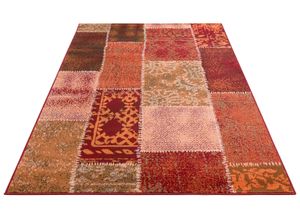 5412580777039 - Teppich HOME AFFAIRE Garry Teppiche Gr B L 160 cm x 230 cm 7 mm 1 St orange (terra) Esszimmerteppiche Vintage Design Kurzflor