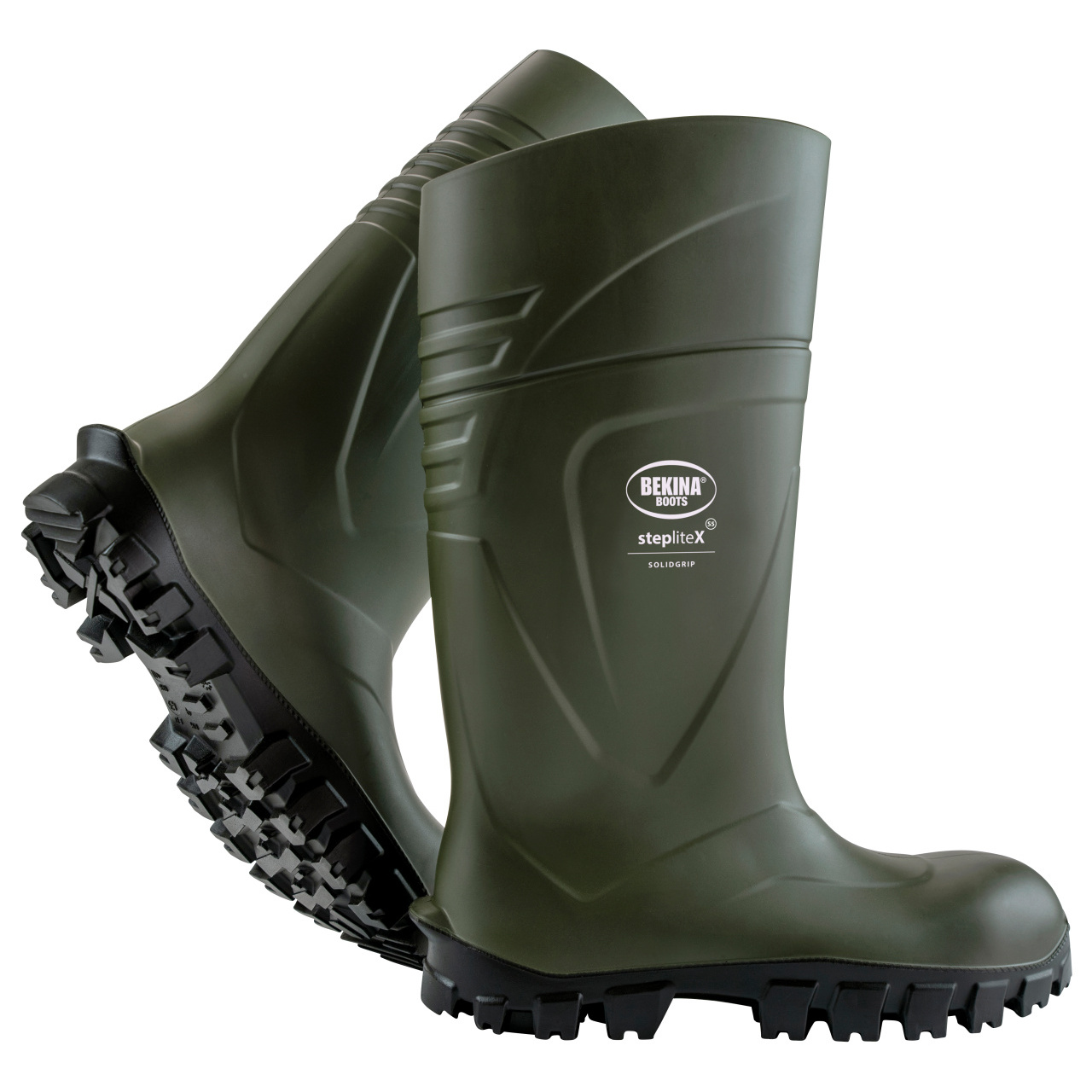 5412684008244 - PU-Stiefel Steplite X DIN EN ISO 20345 S5 CI grün bis zu -30