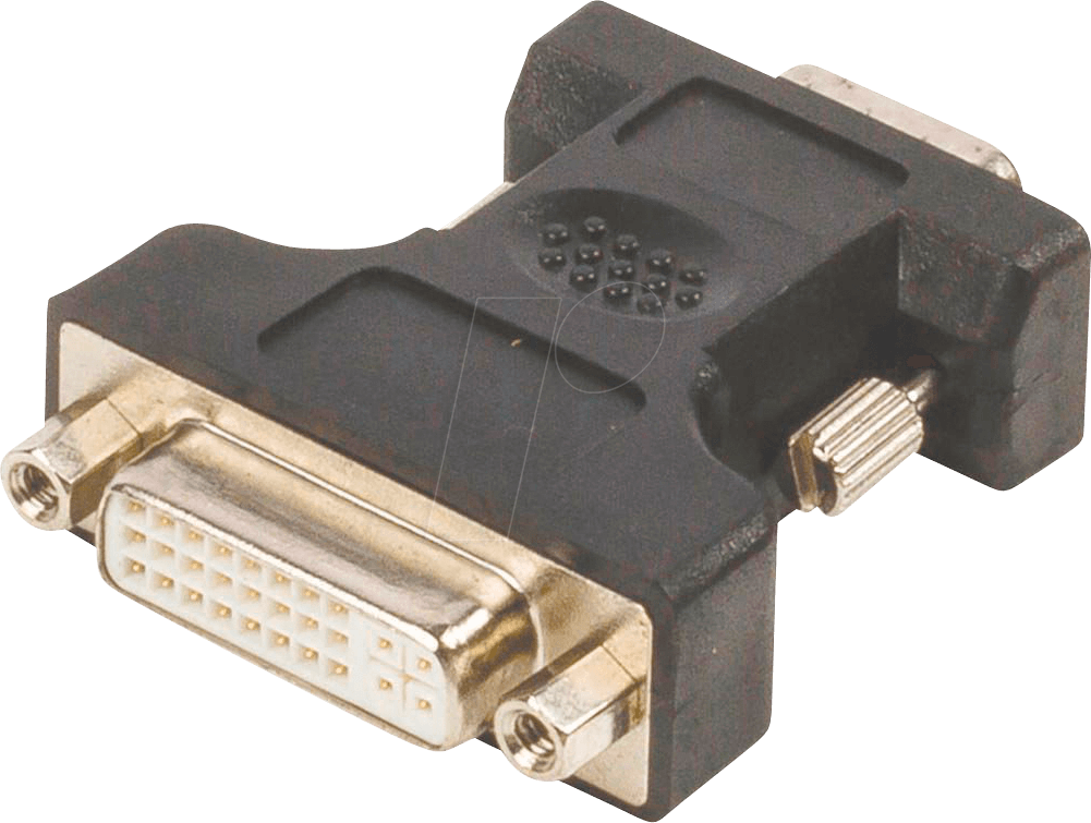 5412810282685 - N CCGP32901BK - VGA Adapter VGA-Stecker auf DVI-I 24 + 5 Buchse