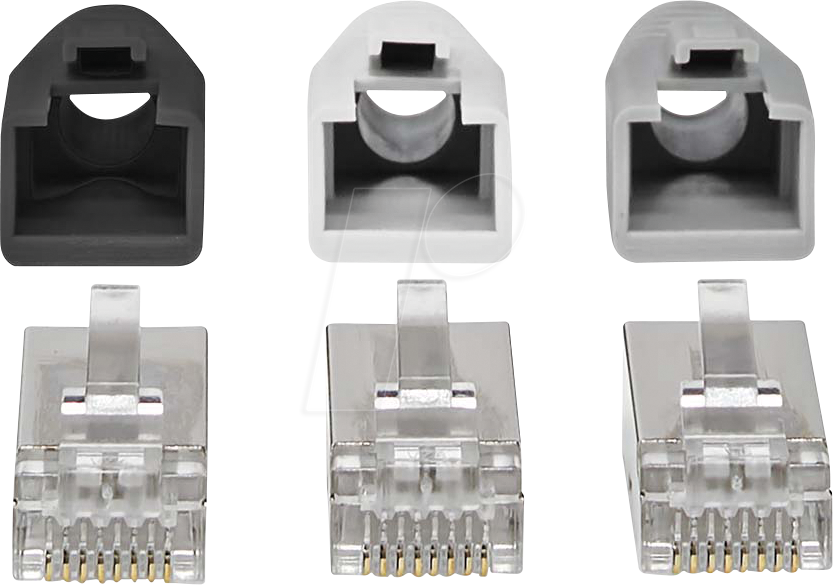 5412810336401 - N CCBW89370GY - RJ45-Stecker FTP Cat6 10 Stück