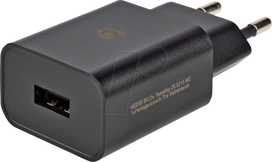 5412810395545 - N WCHAU242ABK - USB-Ladegerät 5 V 12 W 24 A USB-A