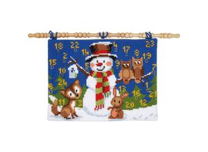 5413480500833 - Adventskalender Schneemann mit Waldtieren