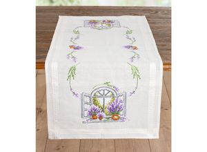 5413480654833 - Stickläufer Lavendel-Fenster