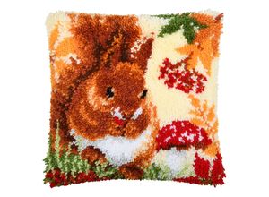 5413480656431 - Knüpfkissen Eichhörnchen