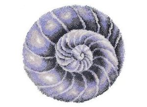 5413480826018 - Knüpf-Formteppich Schneckenhaus 70x 69 cm 5413480826018 - Knüpf-Formteppich Schneckenhaus 70x 69 cm