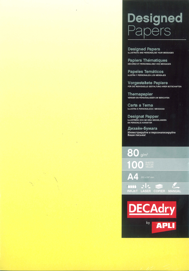 5413493128710 - Design-Papier DIN A4 80 g qm Farbverlauf gelb 5413493128710 - Design-Papier DIN A4 80 g qm Farbverlauf gelb