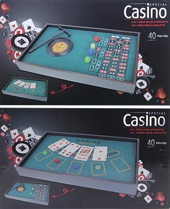 5414117130423 - Casino Spieltisch - Roulette und Blackjack