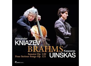 5414706106822 - Sonatas Op120 Four Serious Songs Op121 - Alexander Kniazev Kasparas Uinskas (CD)