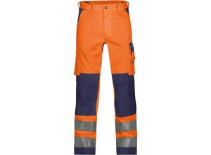 5414729018089 - - Buffalo Warnschutzhose neonorange dunkelblau 48 290g - neonorange dunkelblau