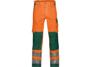 5414729018225 - - Buffalo Warnschutzhose neonorange flaschengrün 44 290g - neonorange flaschengrün