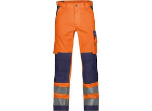 5414729033266 - - Buffalo Warnschutzhose neonorange dunkelblau 52 minus 290g - neonorange dunkelblau