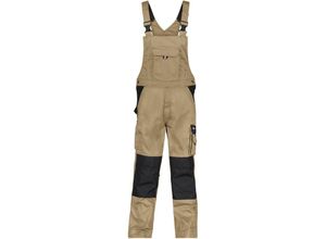 5414729057484 - Versailles Arbeitslatzhose KHAKI SCHWARZ 66 245g - KHAKI SCHWARZ