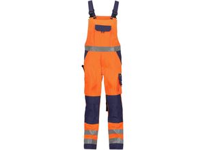 5414729057910 - - Toulouse Latzhose neonorange dunkelblau 53 290g - neonorange dunkelblau