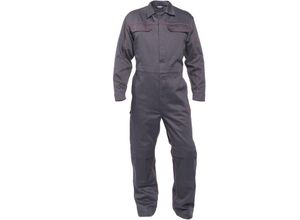 5414729076461 - - Toronto Flammhemmender Overall zementgrau xl 340g - zementgrau