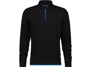 5414729099224 - - Sonic T-shirt mit langen Ärmeln schwarz azurblau s 220g - schwarz azurblau