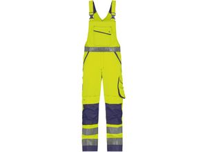 5414729121130 - Malmedy Latzhose NEONGELB DUNKELBLAU 52 290g - NEONGELB DUNKELBLAU