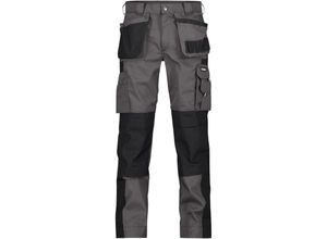5414729129310 - - Seattle Arbeitshose zementgrau schwarz 46 plus 245g - zementgrau schwarz